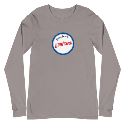 'Fresh From Grand Haven' Long Sleeve T-Shirt (Hypermarket Parody) | Unisex