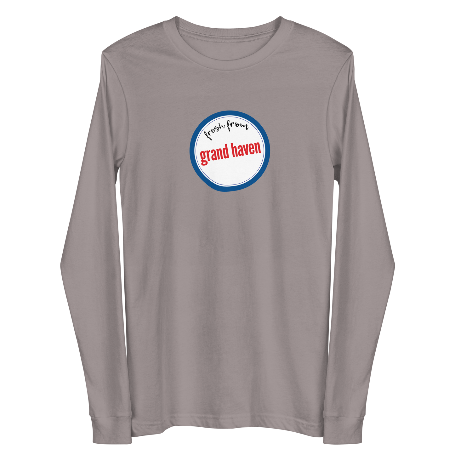 'Fresh From Grand Haven' Long Sleeve T-Shirt (Hypermarket Parody) | Unisex