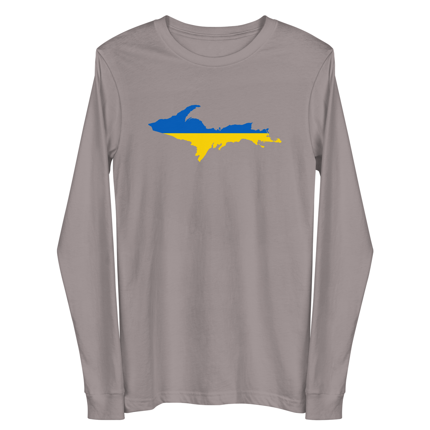 Michigan Upper Peninsula T-Shirt (w/ UP Ukraine Outline) | Unisex Long Sleeve