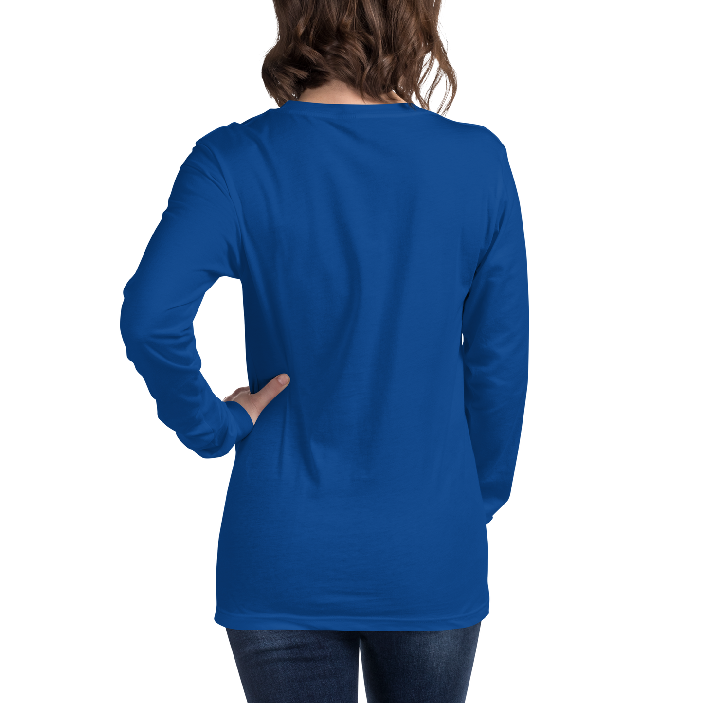 Michigan Upper Peninsula T-Shirt (w/ Azure UP Outline) | Unisex Long Sleeve