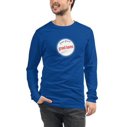 'Fresh From Grand Haven' Long Sleeve T-Shirt (Hypermarket Parody) | Unisex