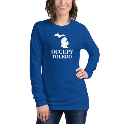 'Occupy Toledo' T-Shirt (w/ Corrected Michigan Outline) | Unisex Long Sleeve