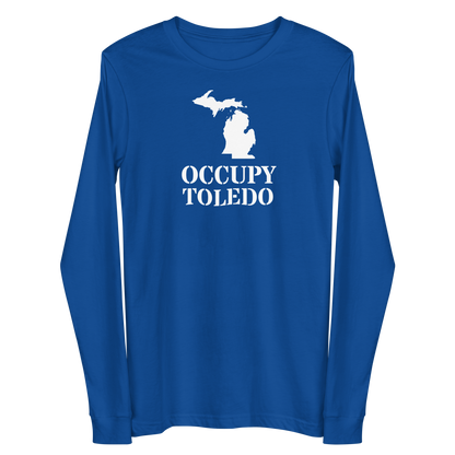 'Occupy Toledo' T-Shirt (w/ Corrected Michigan Outline) | Unisex Long Sleeve