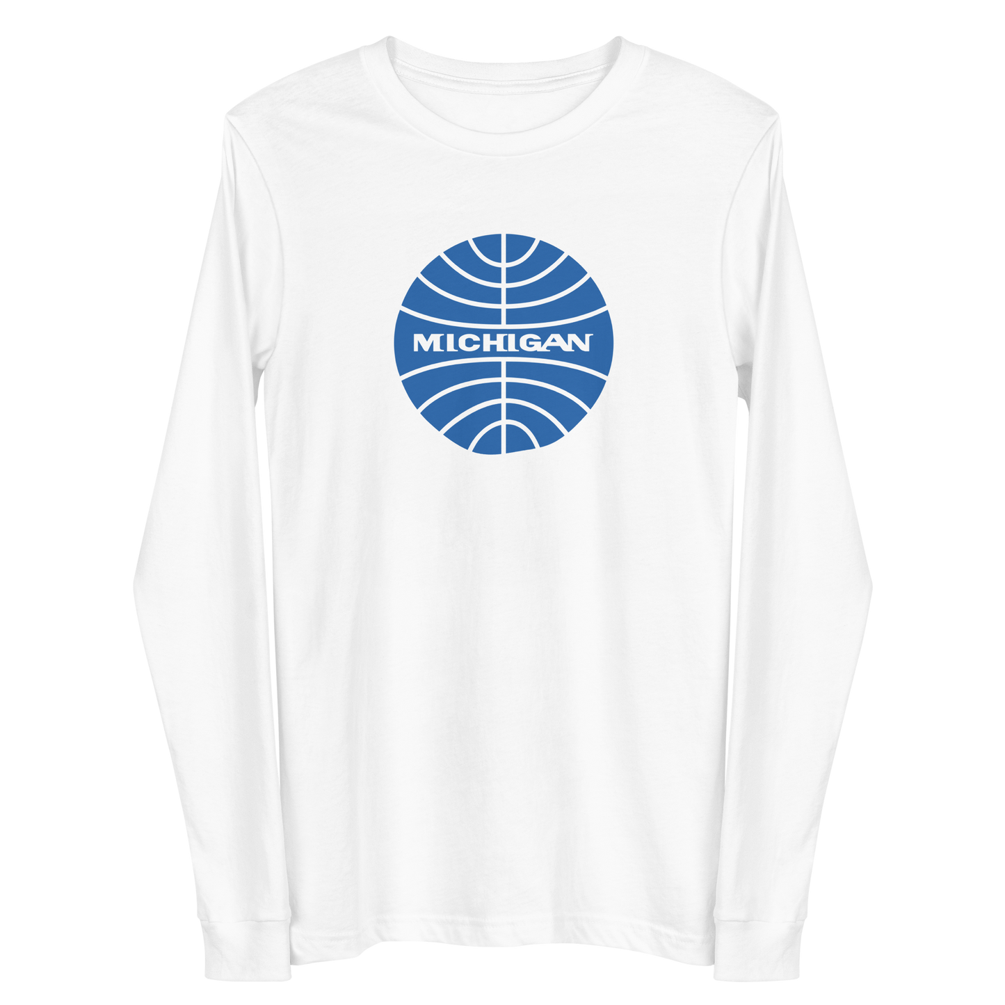 'Michigan' Long Sleeve T-Shirt (Airline Parody)