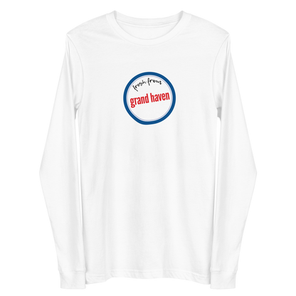 'Fresh From Grand Haven' Long Sleeve T-Shirt (Hypermarket Parody) | Unisex