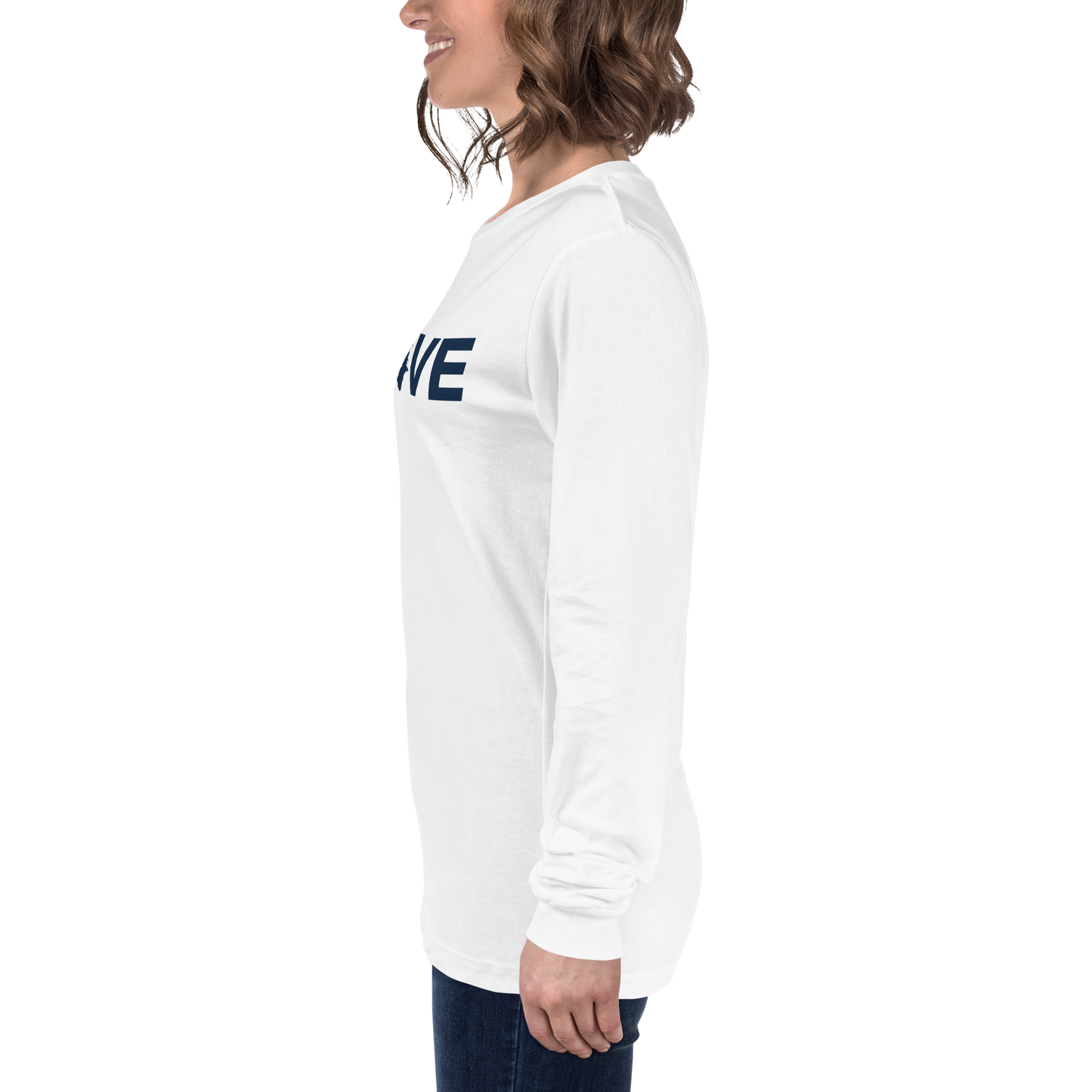 Michigan 'Native' T-Shirt (Geometric Sans Font) | Unisex Long Sleeve