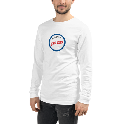 'Fresh From Grand Haven' Long Sleeve T-Shirt (Hypermarket Parody) | Unisex