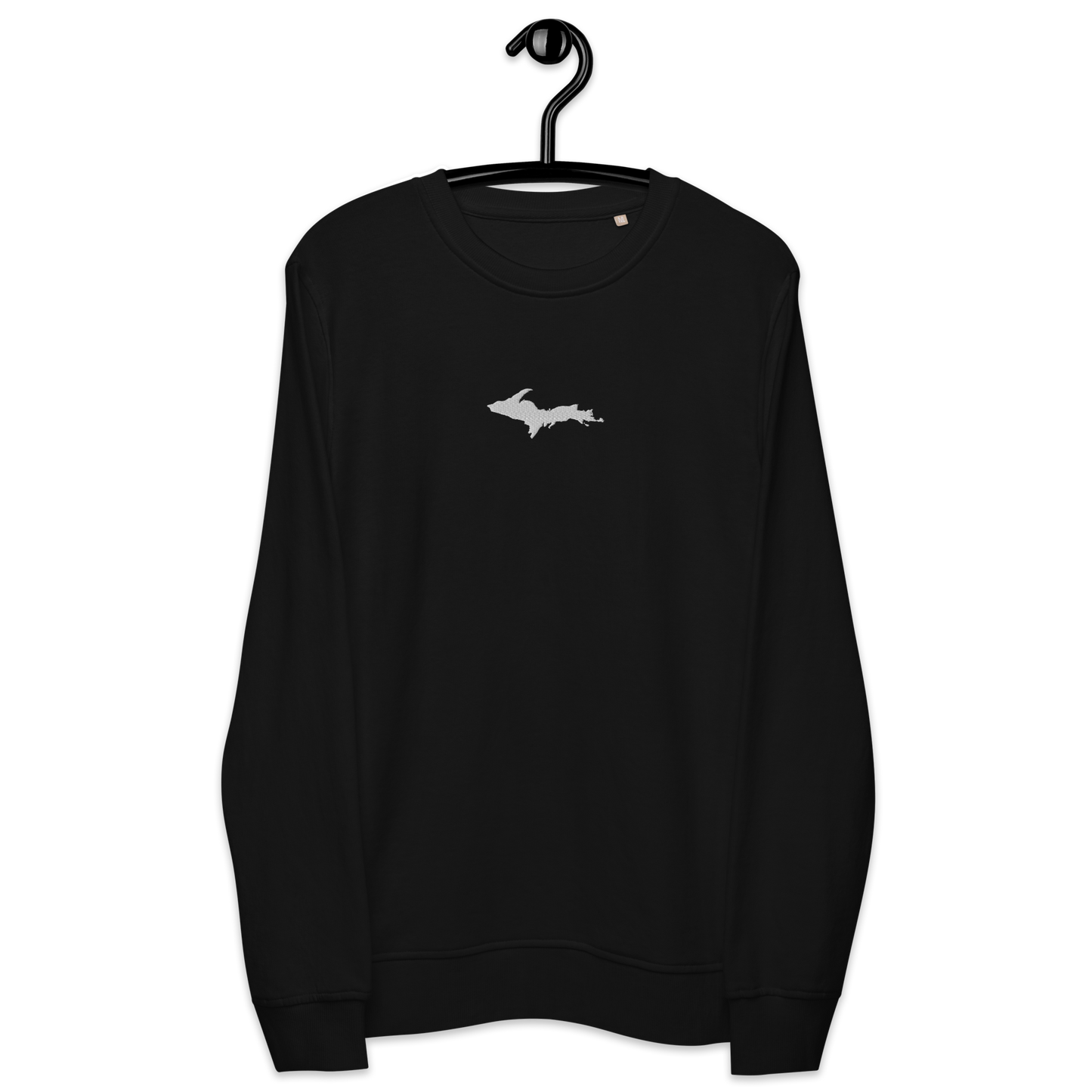 Michigan Upper Peninsula Sweatshirt (w/ Embroidered UP Outline) | Unisex Organic