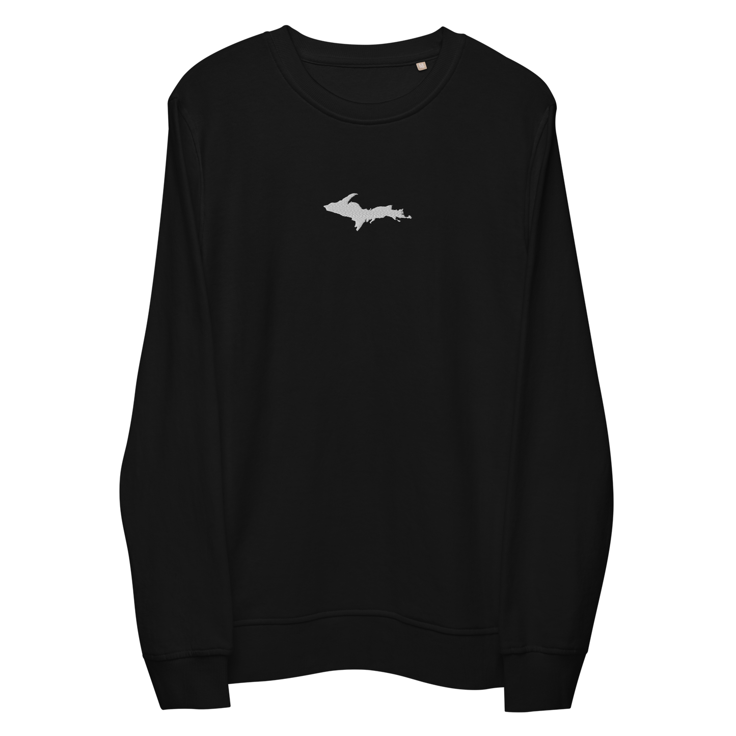 Michigan Upper Peninsula Sweatshirt (w/ Embroidered UP Outline) | Unisex Organic