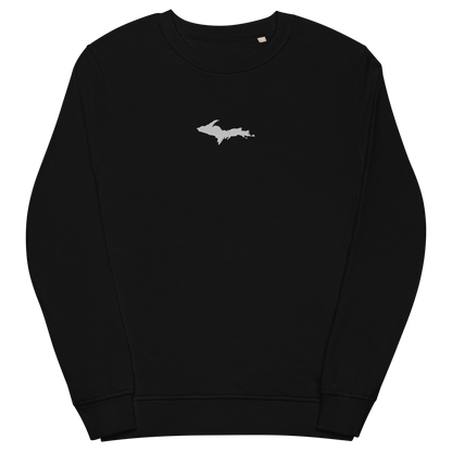 Michigan Upper Peninsula Sweatshirt (w/ Embroidered UP Outline) | Unisex Organic