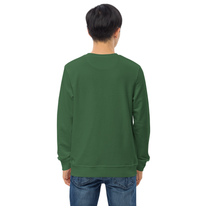 Michigan Upper Peninsula Organic Sweatshirt (w/ Azure UP Outline)