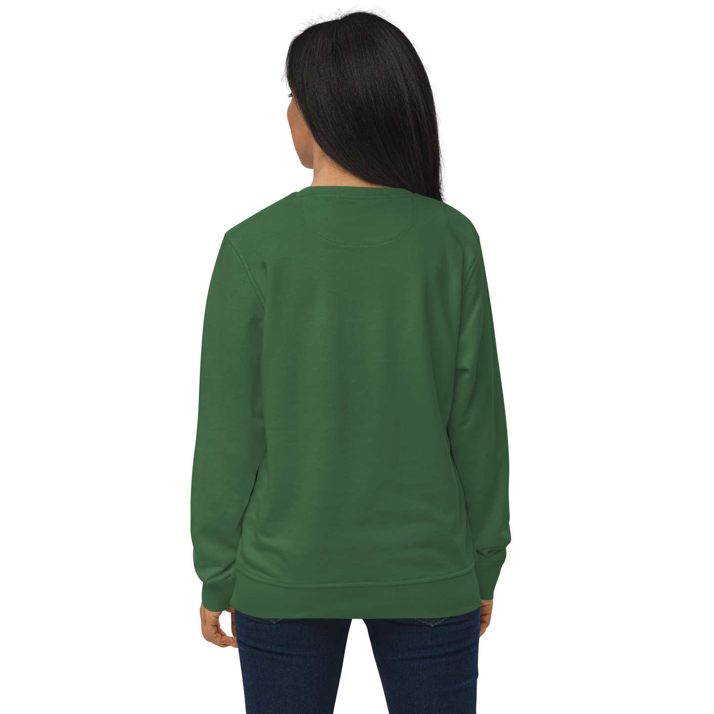 Michigan Upper Peninsula Sweatshirt (w/ Embroidered UP Outline) | Unisex Organic