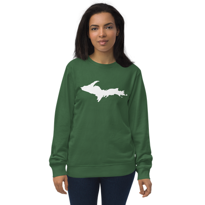 Michigan Upper Peninsula Organic Sweatshirt (w/ UP Outline)