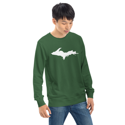 Michigan Upper Peninsula Organic Sweatshirt (w/ UP Outline)