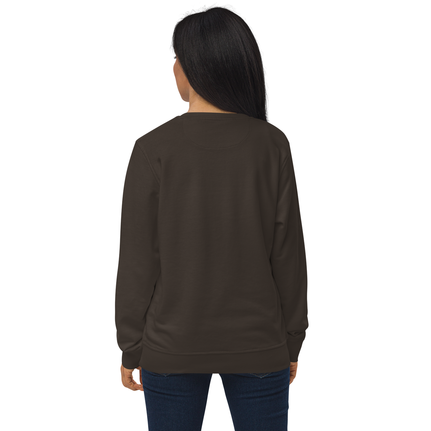 Michigan Upper Peninsula Organic Sweatshirt (w/ Orange UP Outline)