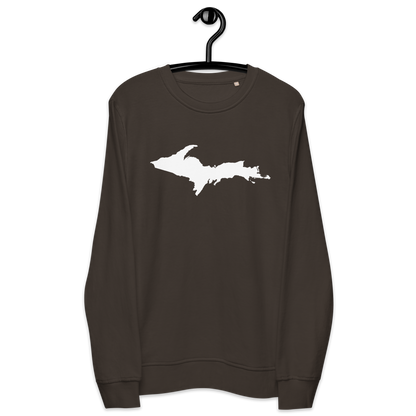 Michigan Upper Peninsula Organic Sweatshirt (w/ UP Outline)