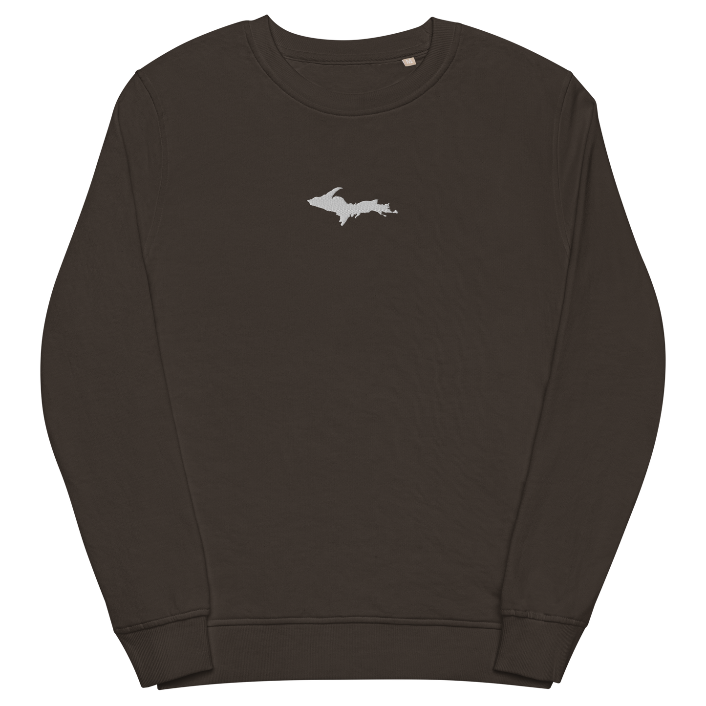 Michigan Upper Peninsula Sweatshirt (w/ Embroidered UP Outline) | Unisex Organic