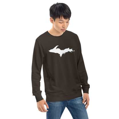 Michigan Upper Peninsula Organic Sweatshirt (w/ UP Outline)