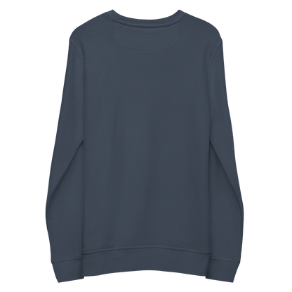 Michigan Upper Peninsula Organic Sweatshirt (w/ Azure UP Outline)