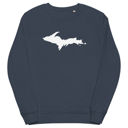 Michigan Upper Peninsula Organic Sweatshirt (w/ UP Outline)