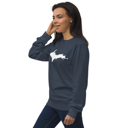 Michigan Upper Peninsula Organic Sweatshirt (w/ UP Outline)