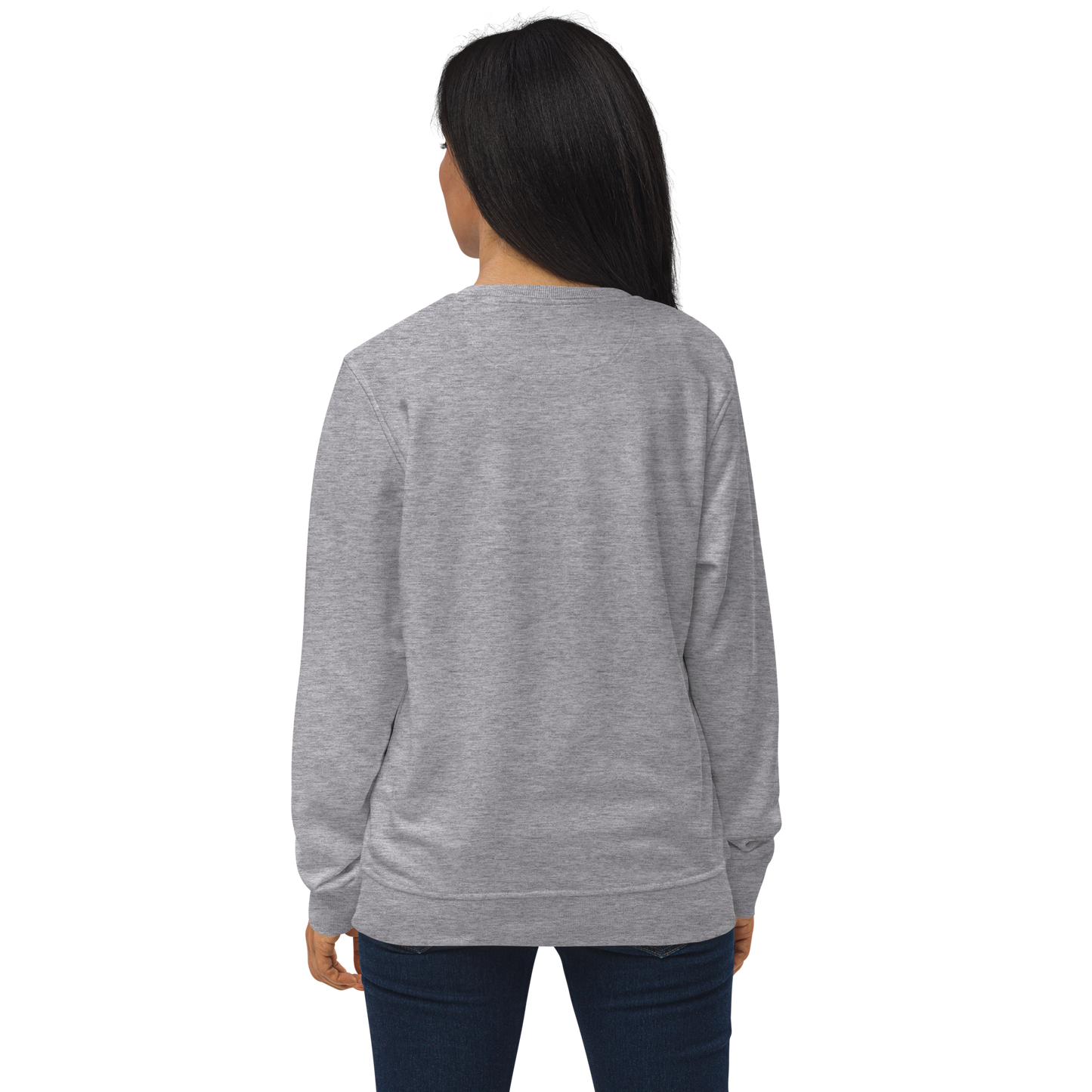 Michigan Upper Peninsula Organic Sweatshirt (w/ Azure UP Outline)