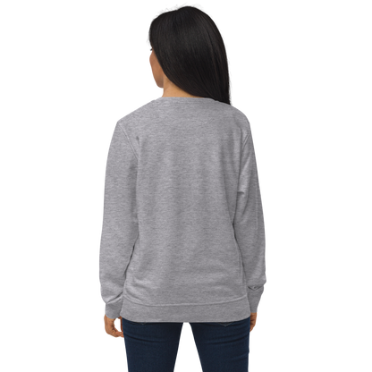 Michigan Upper Peninsula Organic Sweatshirt (w/ Azure UP Outline)