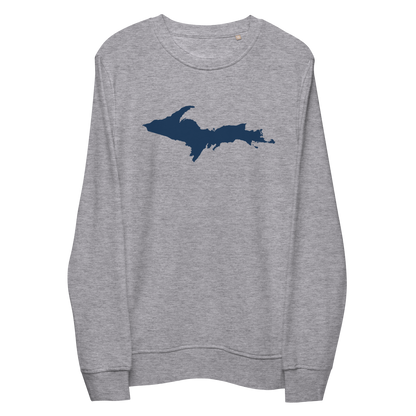 Michigan Upper Peninsula Organic Sweatshirt (w/ UP Outline)