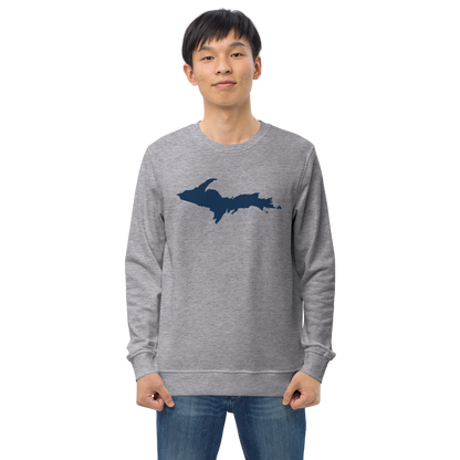 Michigan Upper Peninsula Organic Sweatshirt (w/ UP Outline)