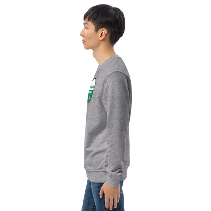 'Michigan Grown' Sweatshirt (Agricultural Certification Parody) | Unisex Organic