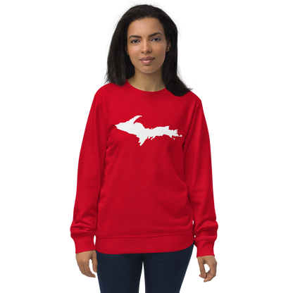 Michigan Upper Peninsula Organic Sweatshirt (w/ UP Outline)