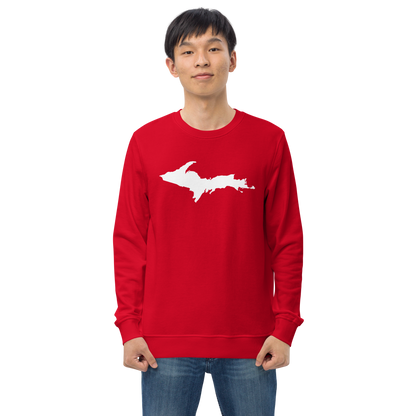 Michigan Upper Peninsula Organic Sweatshirt (w/ UP Outline)