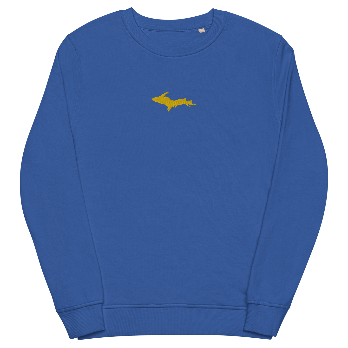 Michigan Upper Peninsula Sweatshirt (w/ Embroidered Gold UP Outline) | Unisex Organic