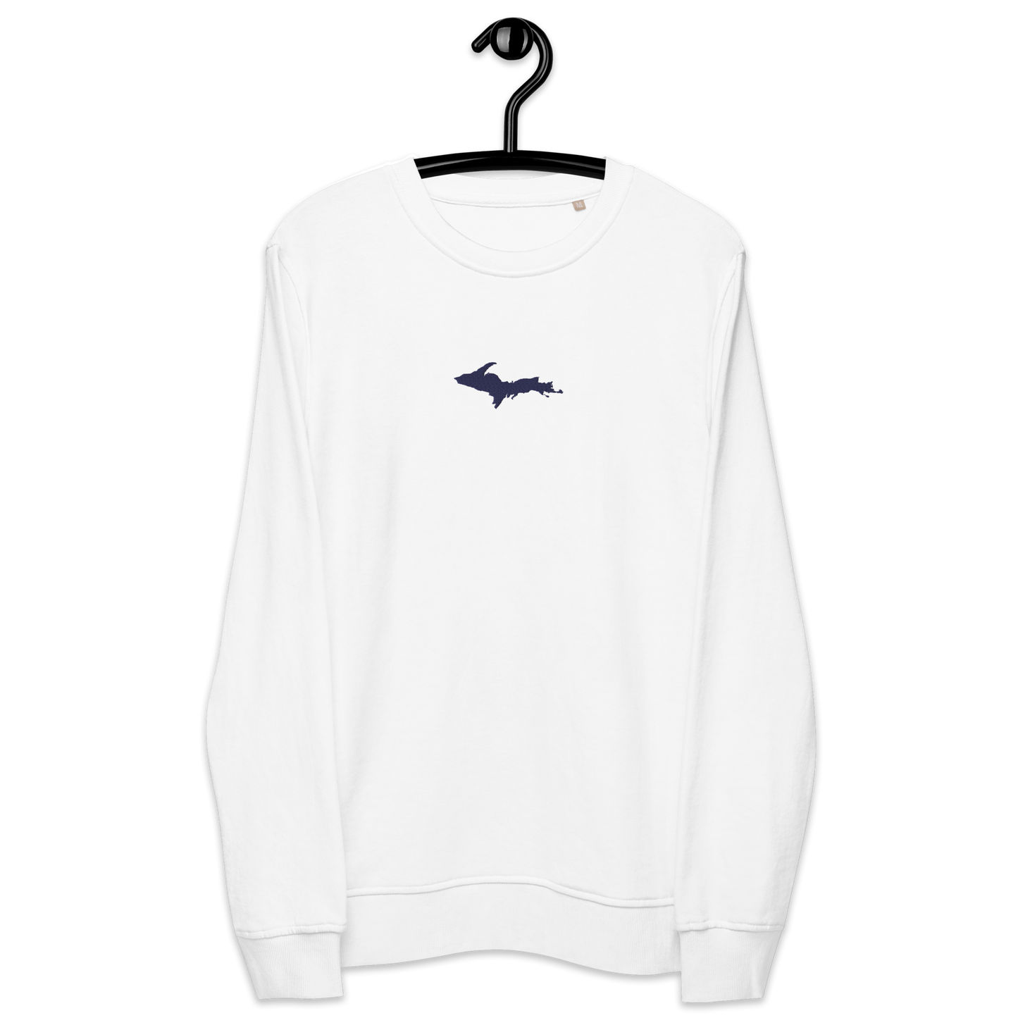 Michigan Upper Peninsula Sweatshirt (w/ Embroidered UP Outline) | Unisex Organic