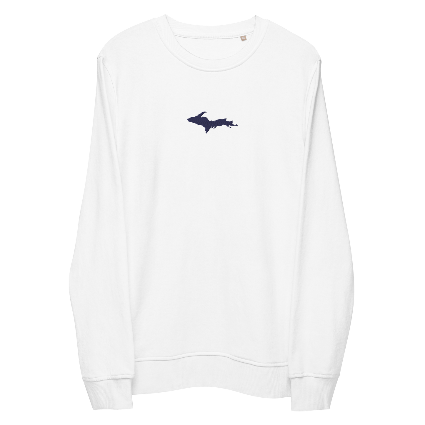 Michigan Upper Peninsula Sweatshirt (w/ Embroidered UP Outline) | Unisex Organic