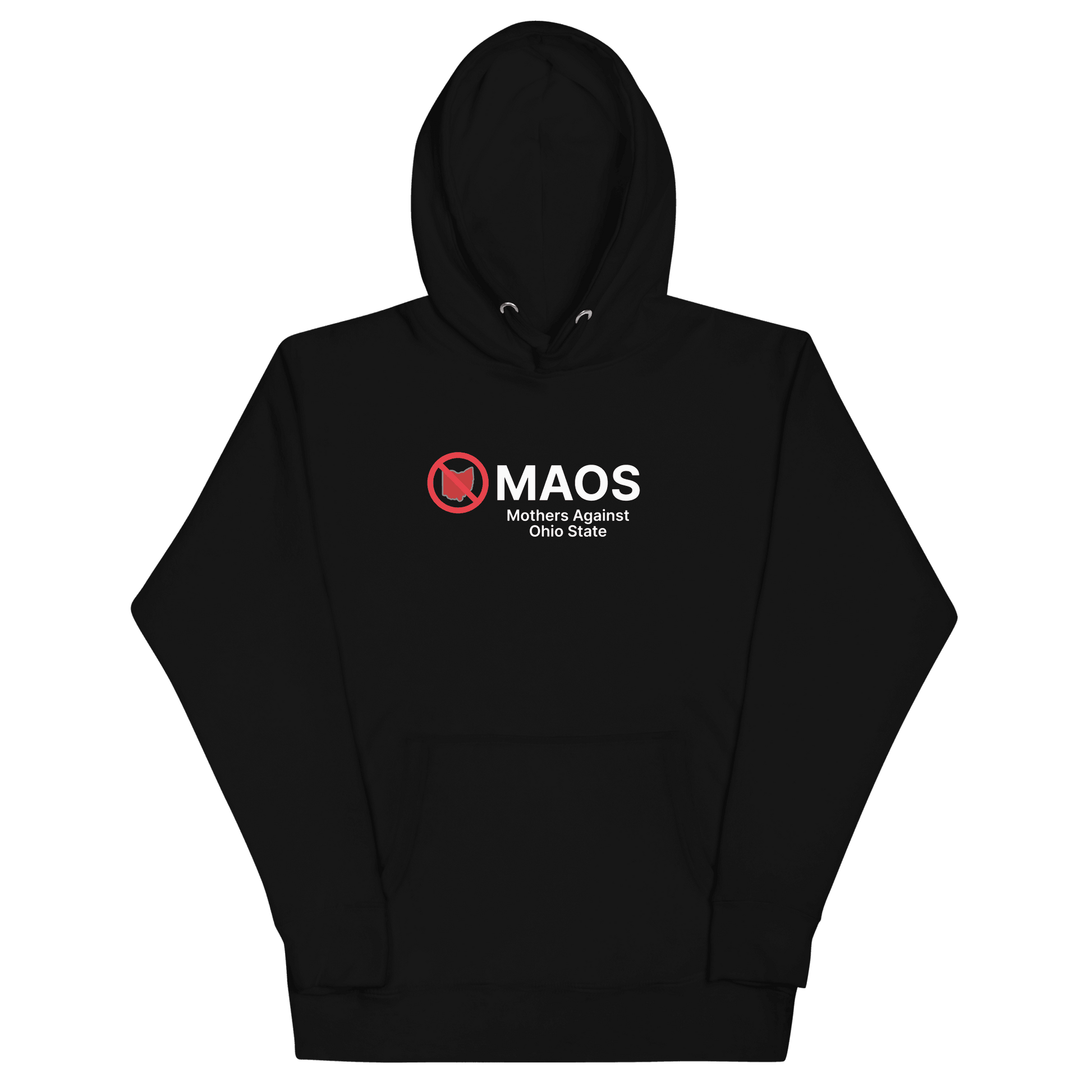 'MAOS Mothers Against Ohio State' Hoodie (Non-Profit Parody) | Unisex Premium - Circumspice Michigan