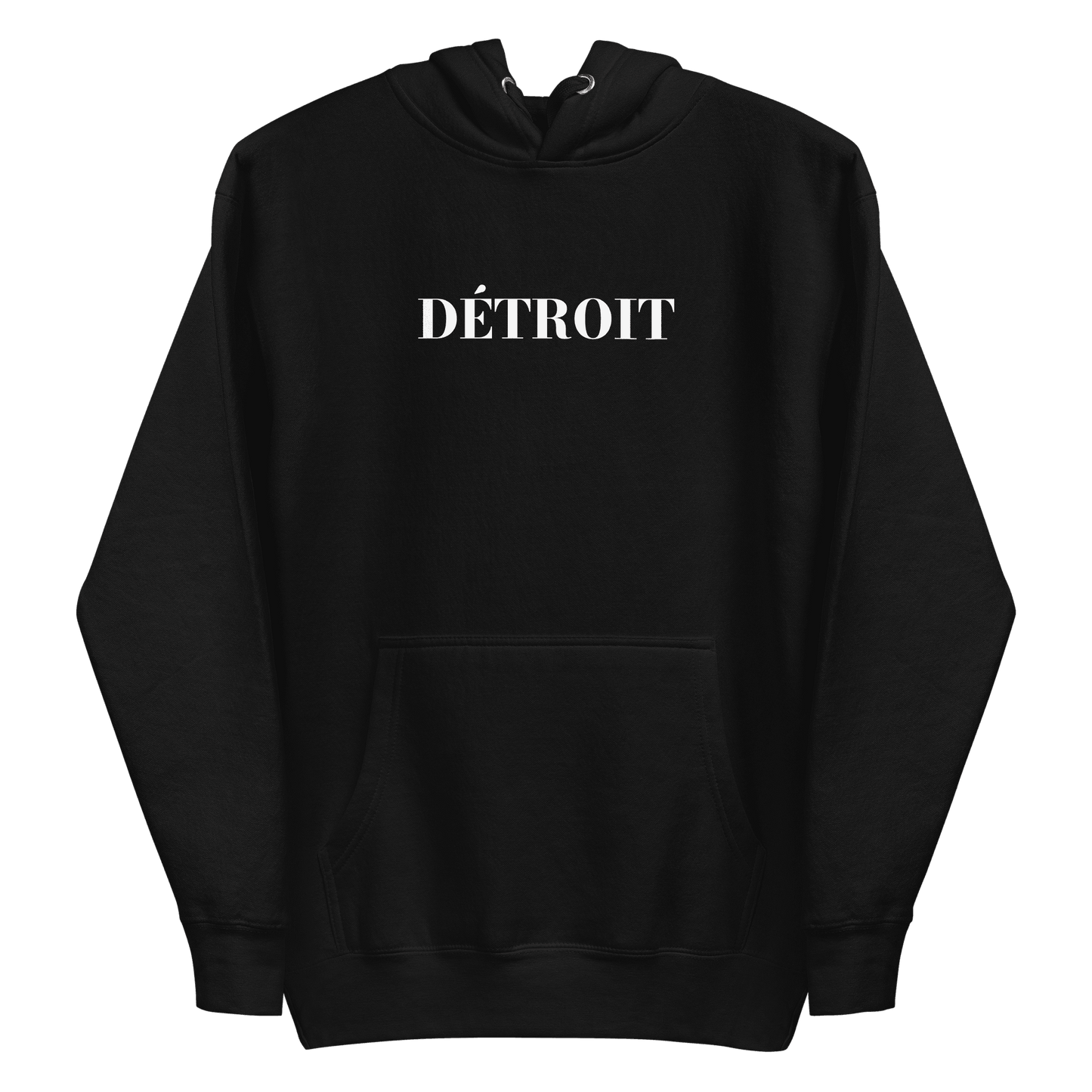 'Détroit' Hoodie (Didone Font) | Unisex Premium - Circumspice Michigan