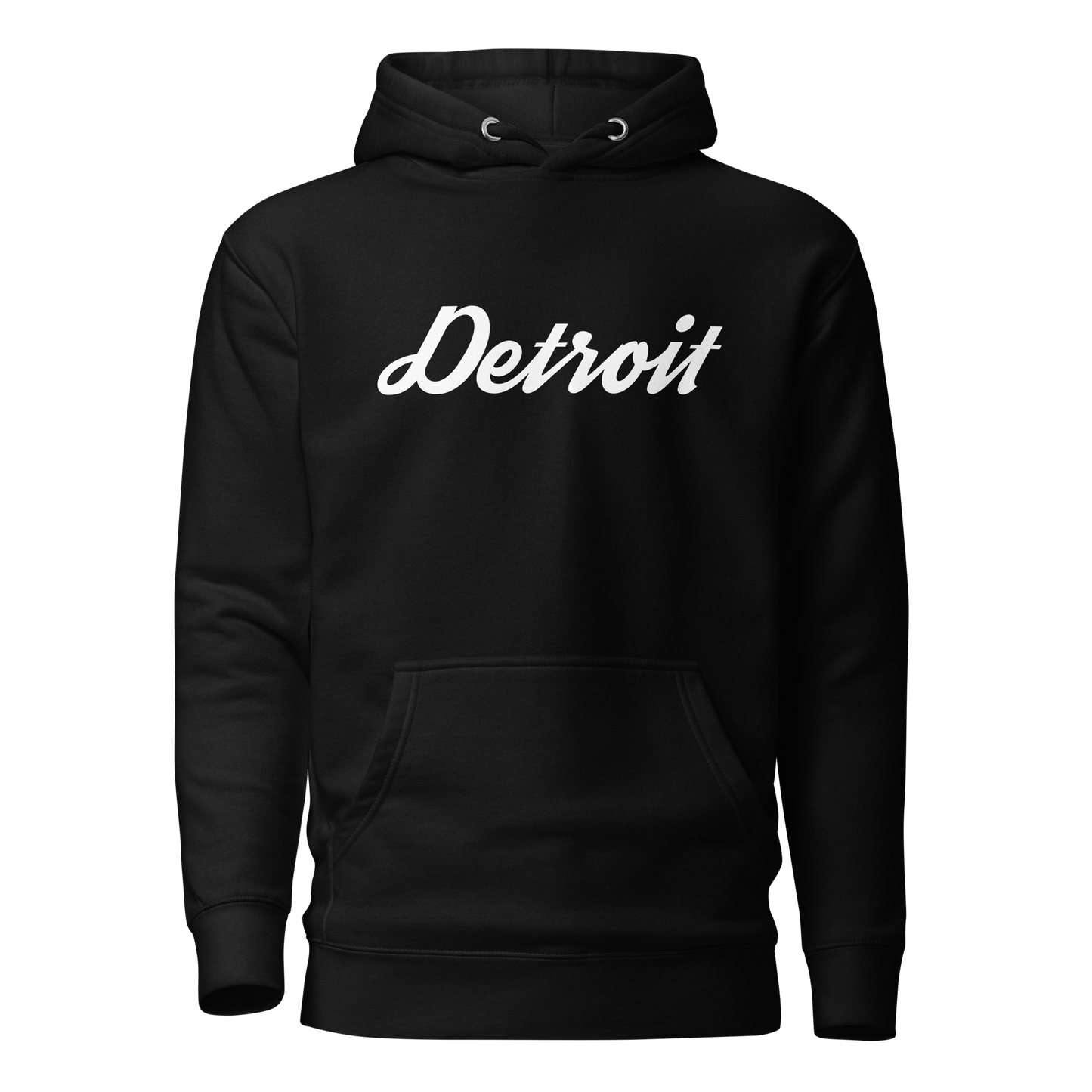 'Detroit' Unisex Premium Hoodie (Script Font)