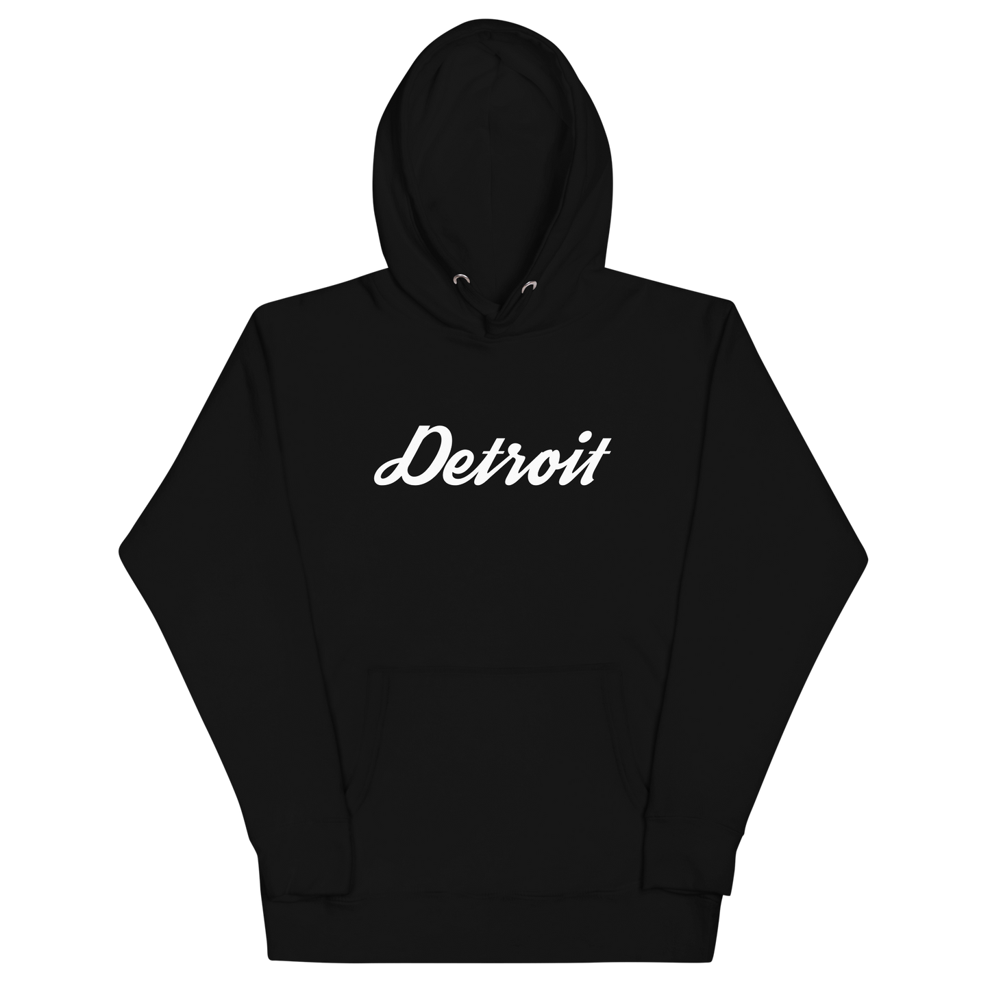 'Detroit' Unisex Premium Hoodie (Script Font)