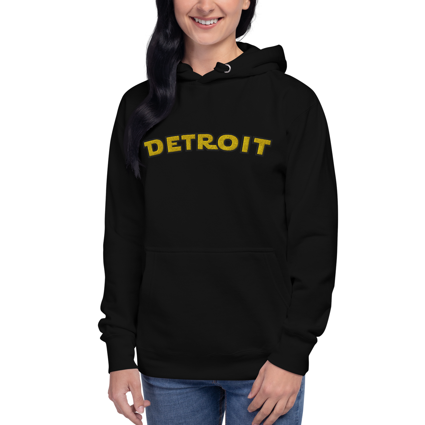 'Detroit' Unisex Premium Hoodie (Epic Sci-Fi Parody) | Embroidered