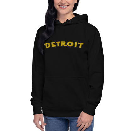 'Detroit' Unisex Premium Hoodie (Epic Sci-Fi Parody) | Embroidered