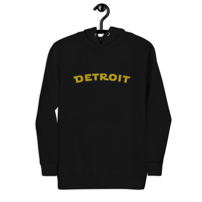 'Detroit' Unisex Premium Hoodie (Epic Sci-Fi Parody) | Embroidered