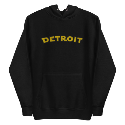 'Detroit' Unisex Premium Hoodie (Epic Sci-Fi Parody) | Embroidered