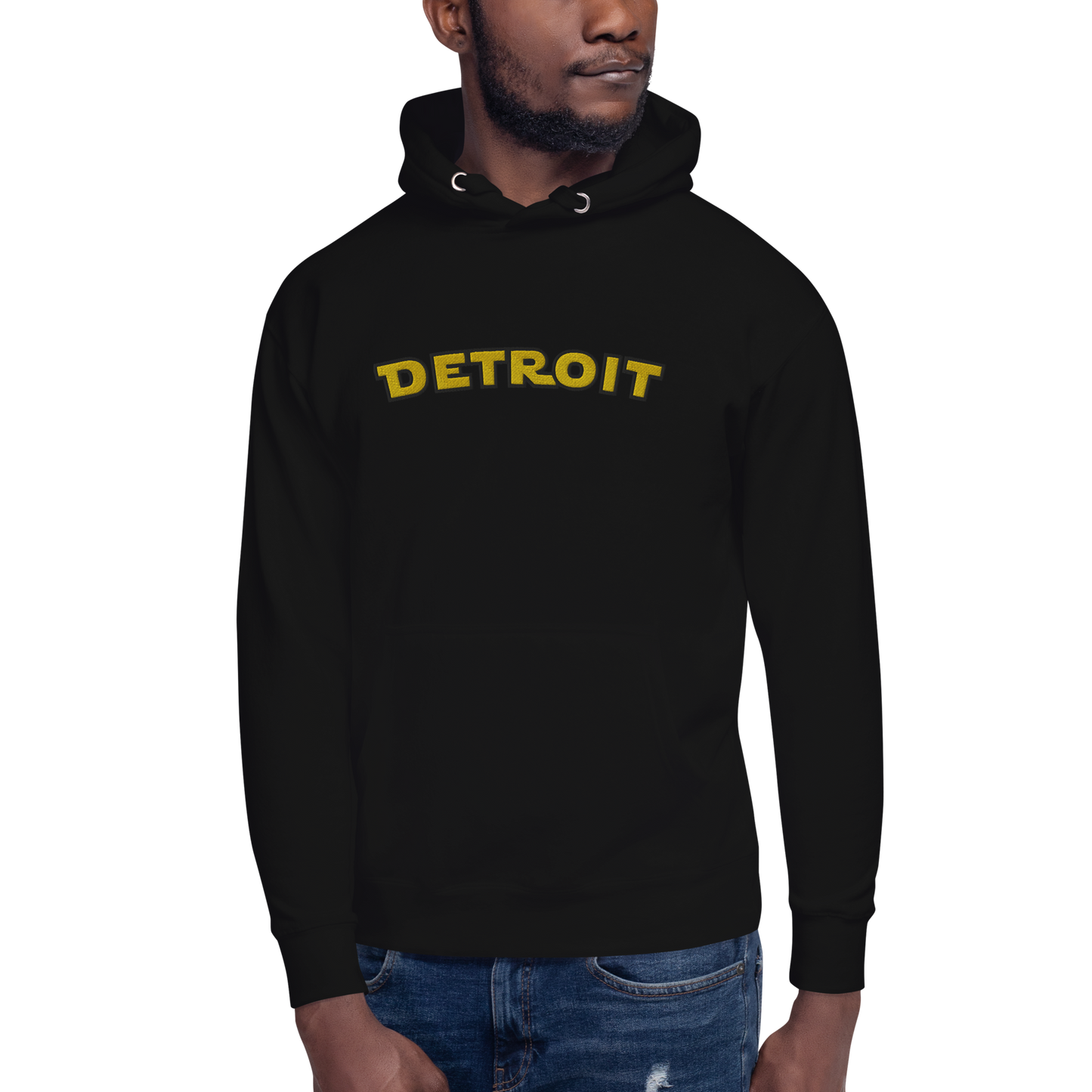 'Detroit' Unisex Premium Hoodie (Epic Sci-Fi Parody) | Embroidered