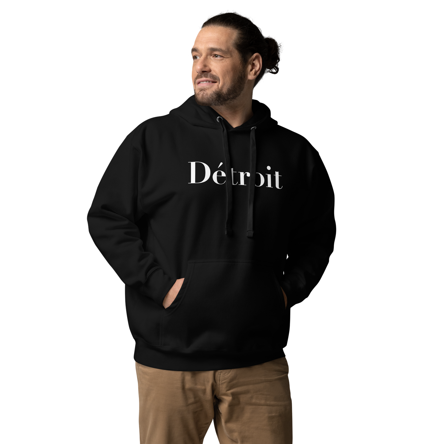 'Détroit' Unisex Premium Hoodie (Didot Font)