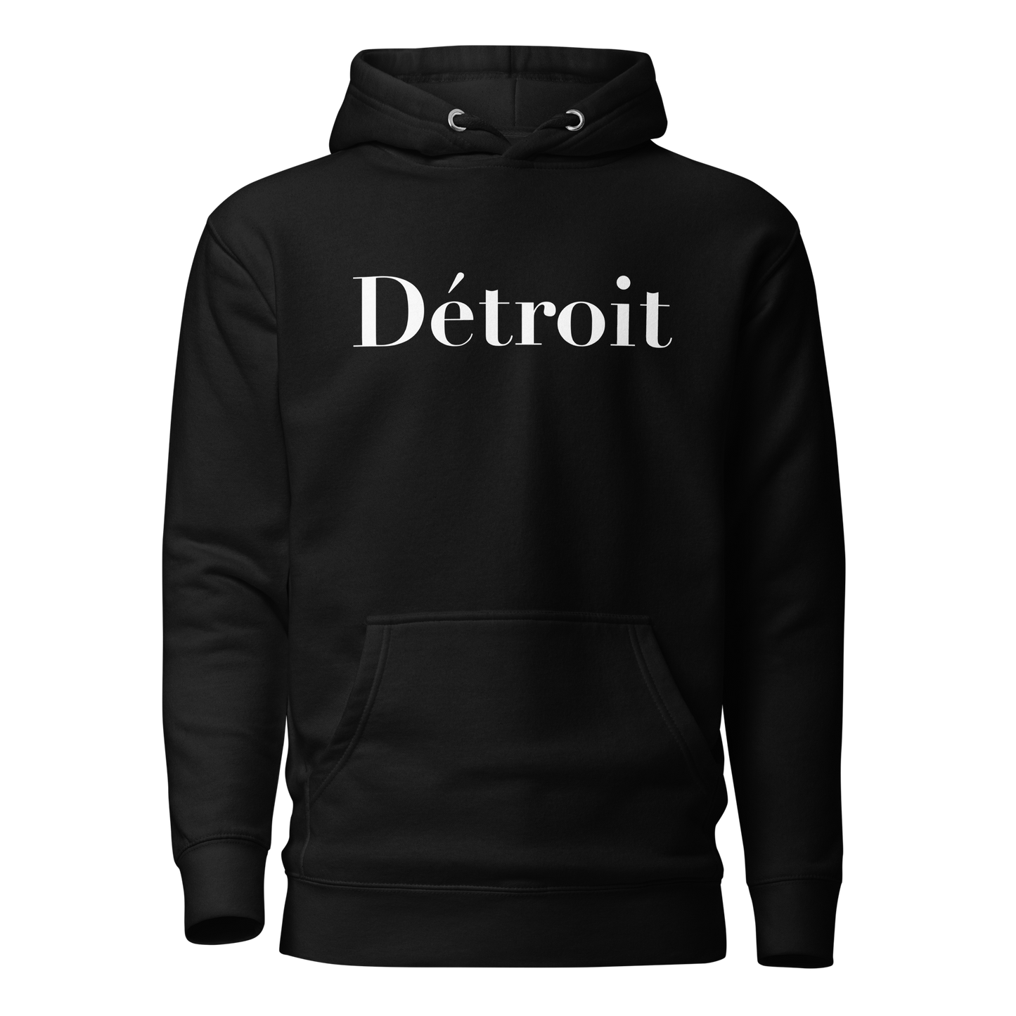 'Détroit' Unisex Premium Hoodie (Didot Font)