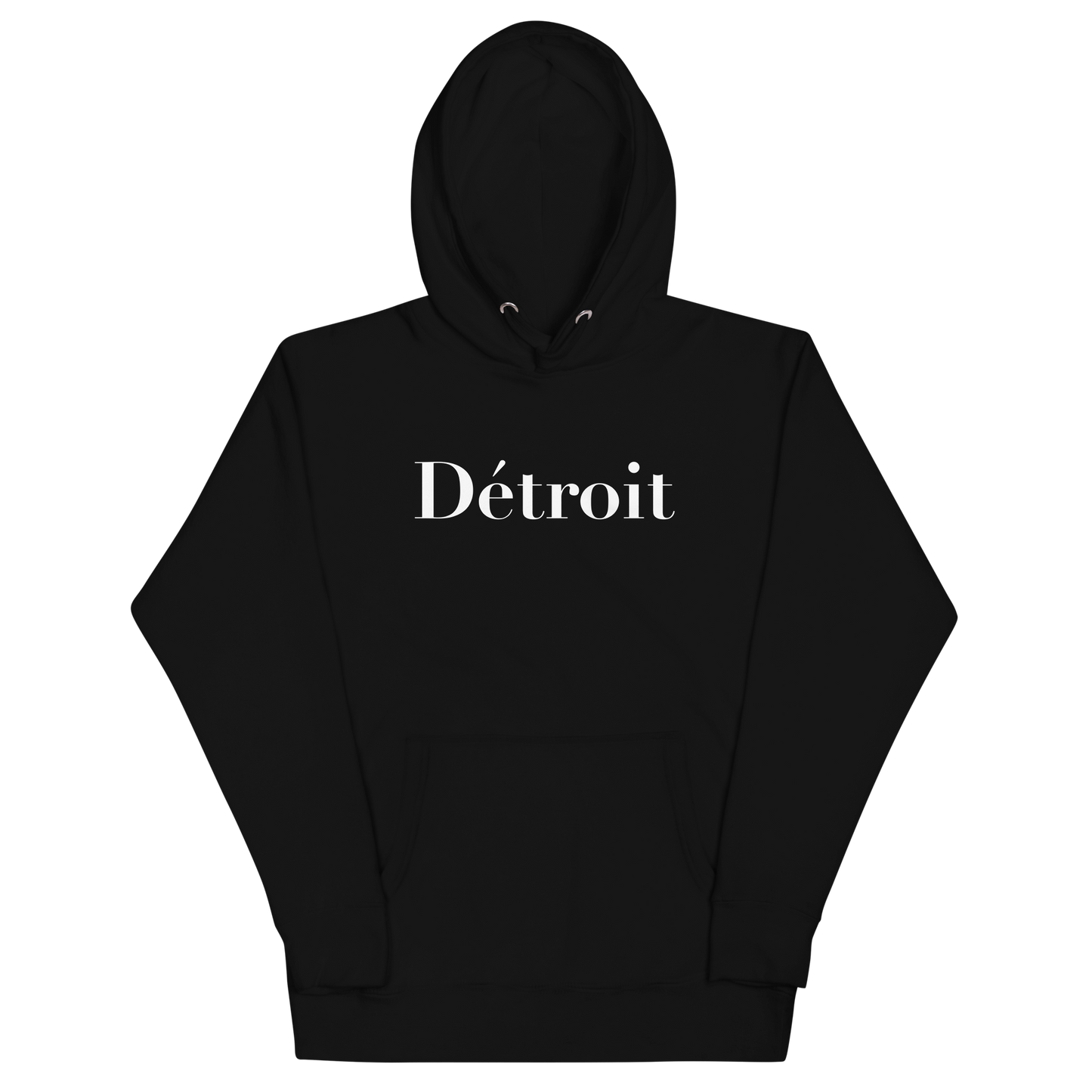 'Détroit' Unisex Premium Hoodie (Didot Font)