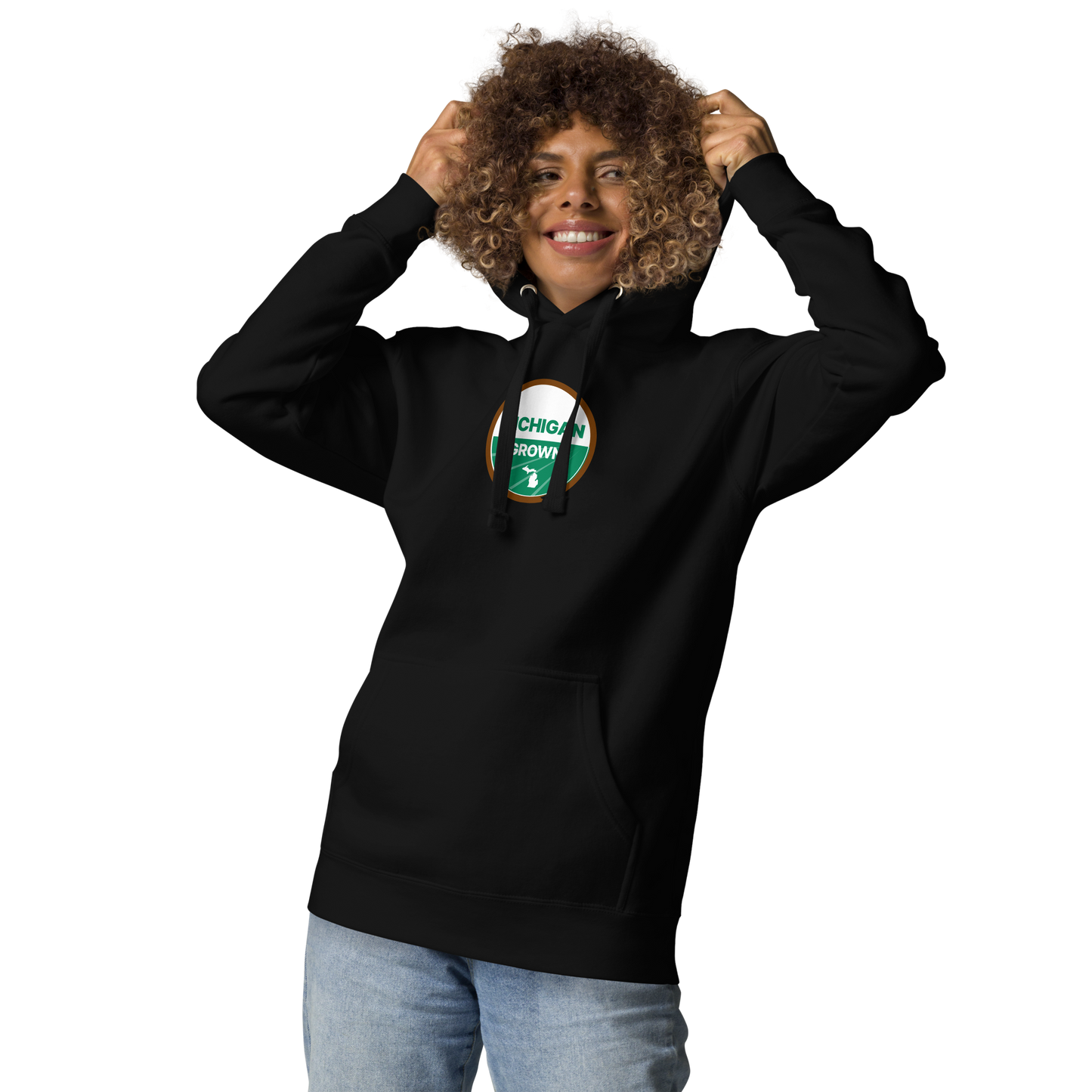 'Michigan Grown' Unisex Premium Hoodie