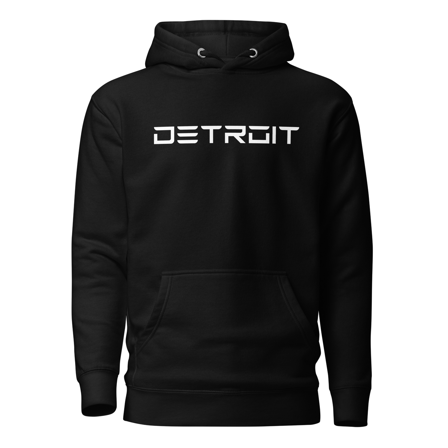 'Detroit' Unisex Premium Hoodie (Electric Font)