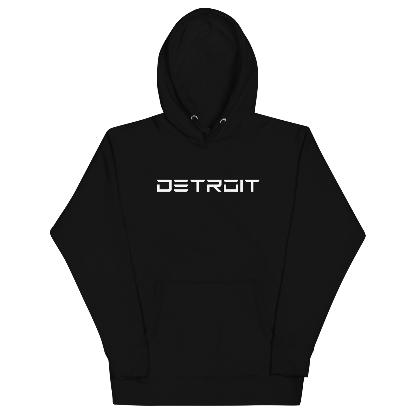 'Detroit' Unisex Premium Hoodie (Electric Font)